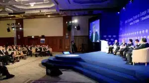 Foto: Foro Económico Mundial desde Cologny, Suiza.