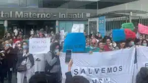 Algo sucede en el Hospital La Paz