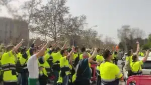 Acerinox, la huelga continúa