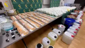 Desmantelan un laboratorio con más de 600 kilos de speed en San Sebastián
