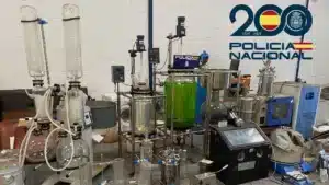 Desmantelado el laboratorio de cannabinoides sintéticos más complejo de España