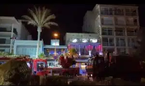 Derrumbe en el Medusa Beach Club de Playa de Palma: Uso ilegal y sobrecarga estructural
