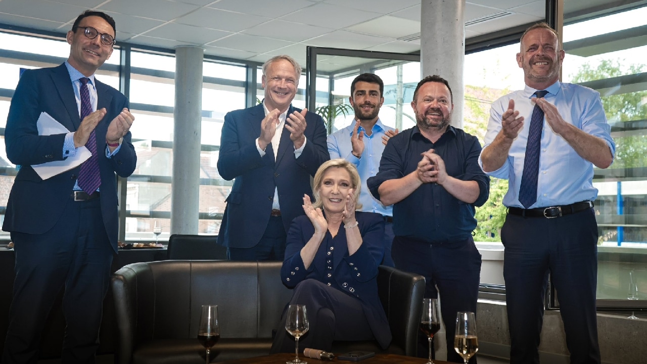 Victoria de Le Pen en la primera vuelta de las legislativas francesas