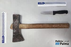 Detenido un marroquí por amenazas con arma blanca en Son Gotleu