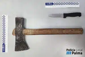 Detenido un marroquí por amenazas con arma blanca en Son Gotleu