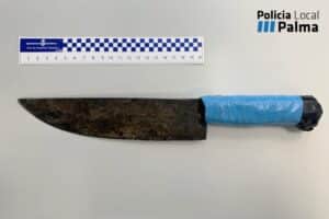 Detenido un peruano por agredir y amenazar a su pareja con un cuchillo