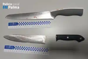 Detenido un dominicano por detención ilegal y agresión con arma blanca en Palma