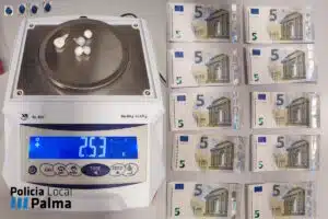 Detenido un senegalés por tráfico de drogas y atentado a la autoridad en Palma