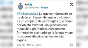 El problema del lenguaje inclusivo