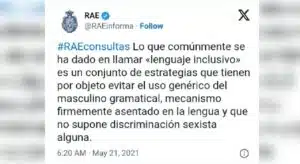 El problema del lenguaje inclusivo
