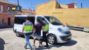 Detenido en Bullas un miembro de la «Mara Salvatrucha» del Salvador