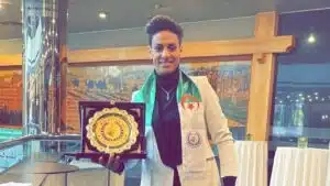 La boxeadora trans argelina Imane Khelif. Foto: X