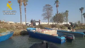 Intervenidas 35 narcolanchas en agosto en el Golfo de Cádiz y el río Guadalquivir