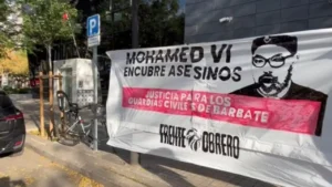 El Frente Obrero acusa a Mohamed VI de encubrir al asesino de Barbate