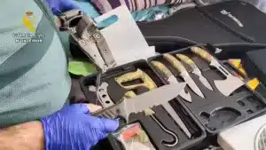 Cae en Cáceres una organización con más de 80 armas y numerosa munición
