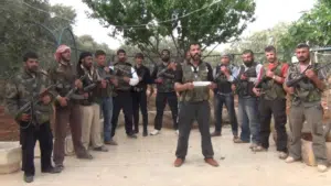 Fotografía de la Brigada de los mártiles de Idlib