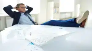 relaxed-executive-his-office
