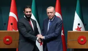 Al Jolani y Erdogan