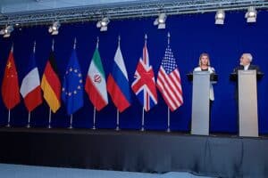 Fotografía de la pasada firma del acuerdo nuclear con Irán