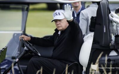 Trump y Von der Leyen buscan evitar una guerra comercial en una cumbre clave en Escocia