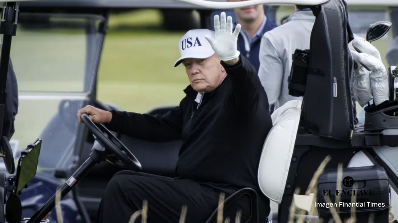 Trump y Von der Leyen buscan evitar una guerra comercial en una cumbre clave en Escocia