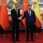 Pedro Sánchez y Xi Jinping