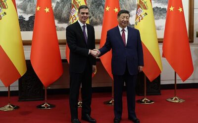 Pedro Sánchez y Xi Jinping