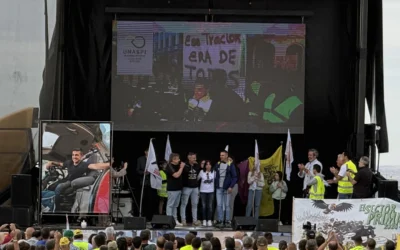 El Frente Obrero participa en el homenaje a David Lafoz