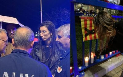 El Frente Obrero asiste al homenaje a las víctimas de la DANA en Valencia