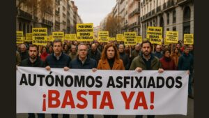 “Basta ya” los autónomos españoles tomarán Madrid el 30 de noviembre