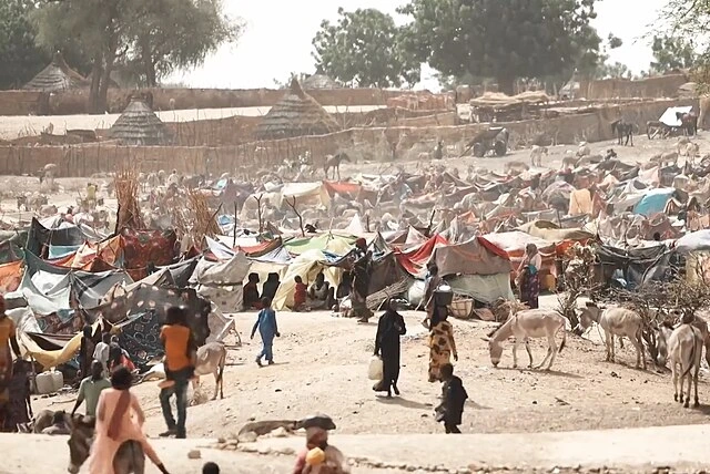 Screengrab_of_refugee_camp_from_Number_of_Refugees_Who_Fled_Sudan_for_Chad_Double_in_Week