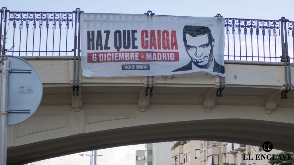 El Frente Obrero convoca una concentración contra la corrupción y el régimen del 78 el Día de la Constitución