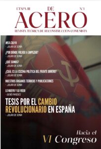 Vuelve De Acero, la revista teórica de Reconstrucción Comunista