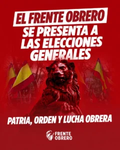 El Frente Obrero volverá a concurrir a unas elecciones